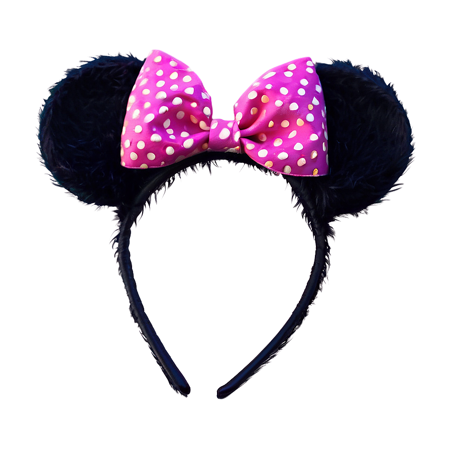 Feather Minnie Mouse Ears Png 68