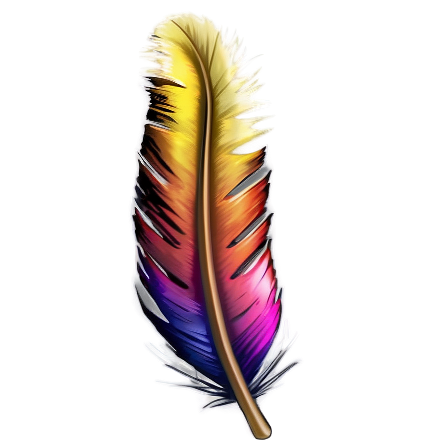 Feather Neck Tattoo Presentations Png Csa