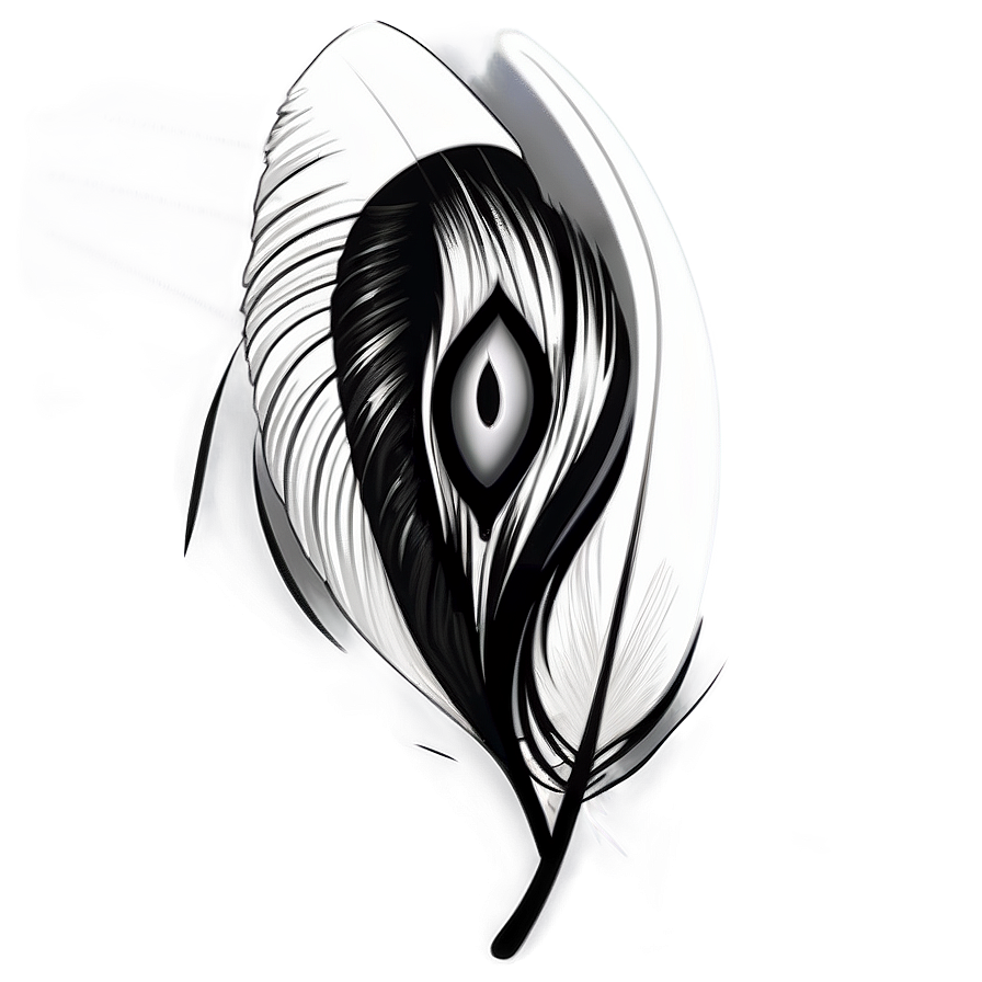 Feather Tattoo Png 05042024