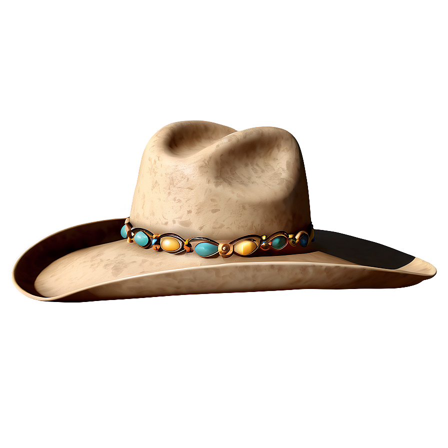 Feathered Cowgirl Hat Png Hid