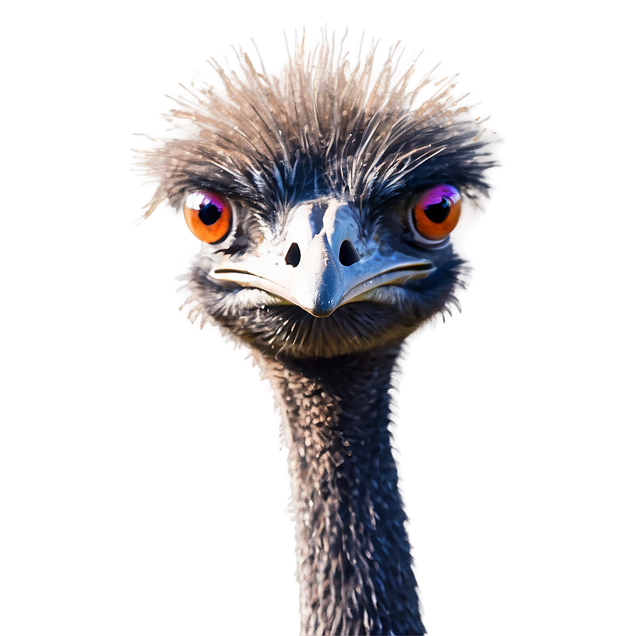 Feathered Emu Png 06252024