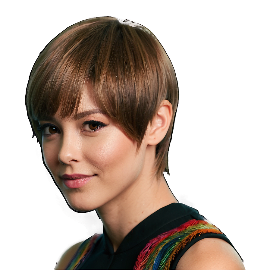 Feathered Karen Haircut Png 25