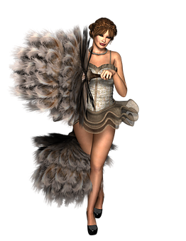 Feathered_ Showgirl_ Dancer