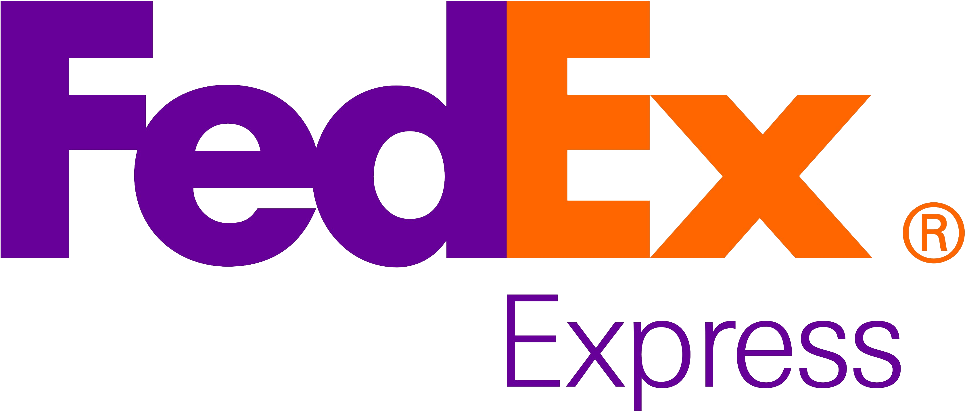 Fed Ex Express Logo Purple Orange