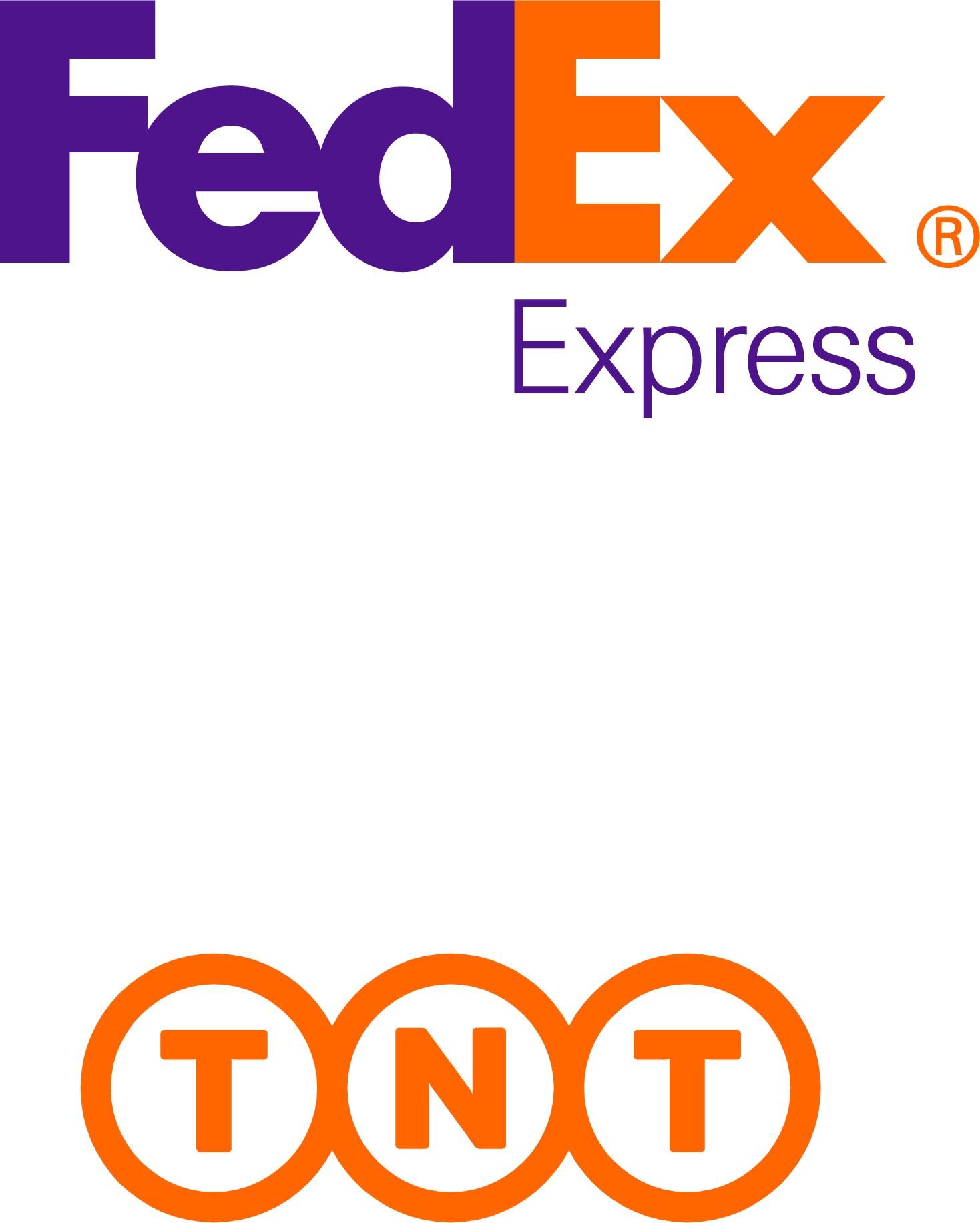 Fed Ex Expressand T N T Logos