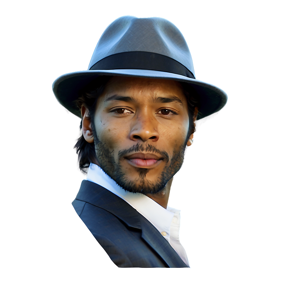 Fedora Fashion Png 05252024