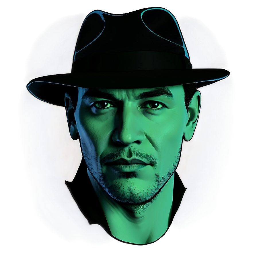 Fedora Silhouette Png 05252024