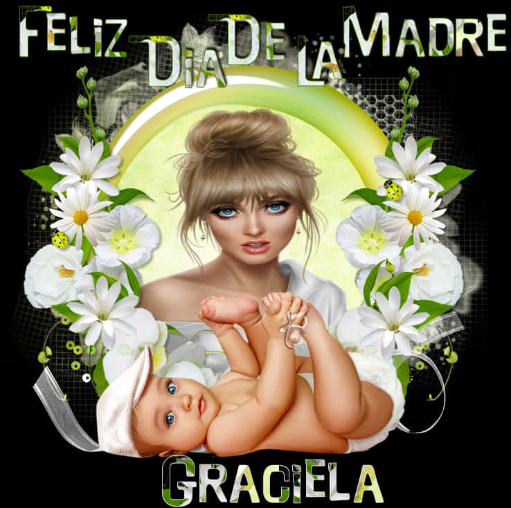 Feliz Dia De La Madre Celebration Artwork