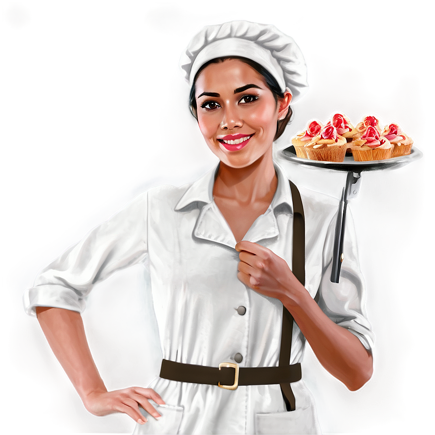 Female Baker Png Vev33