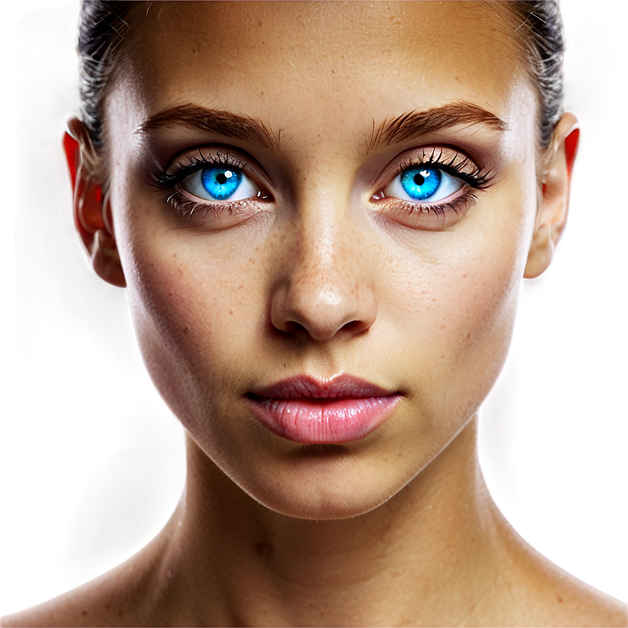 Female Blue Eyes Png 06122024