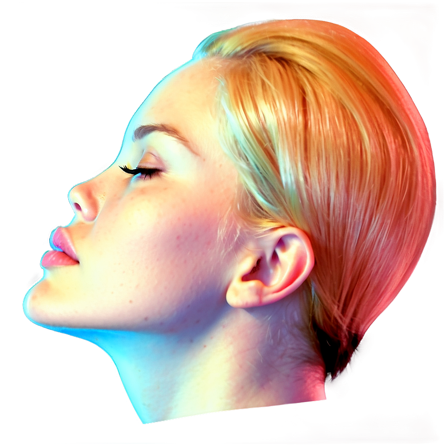 Female Head Profile Png 90