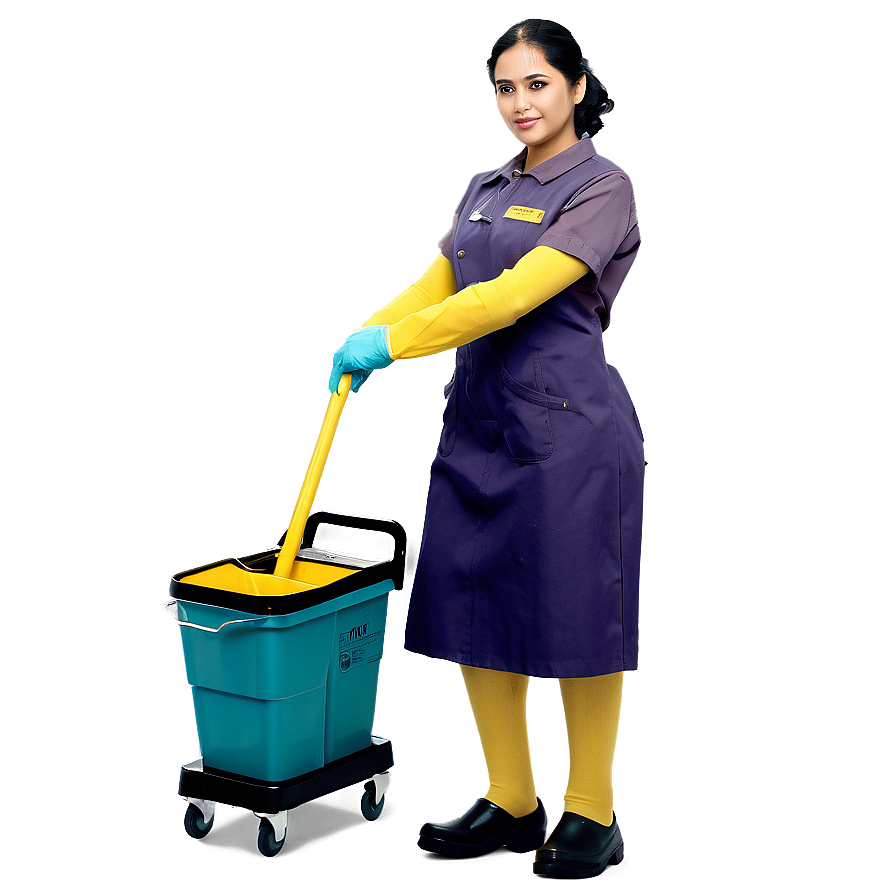 Female Janitor Png Aos