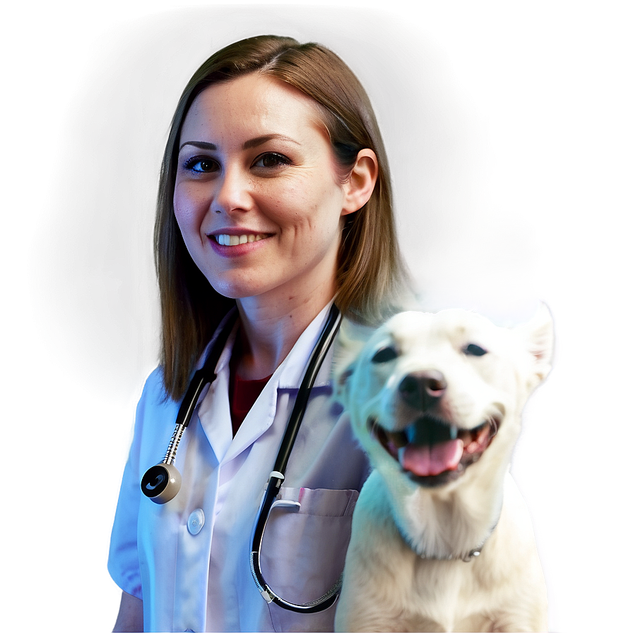 Female Veterinarian Portrait Png 06282024