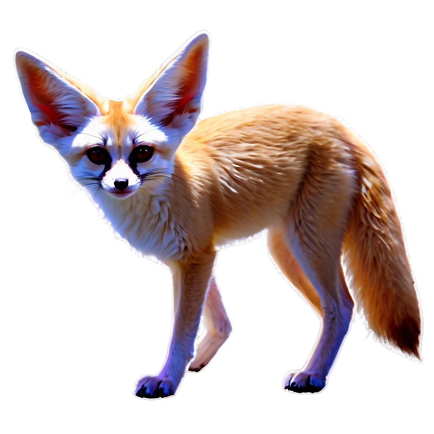 Fennec Fox Digital Art Png Wuq19