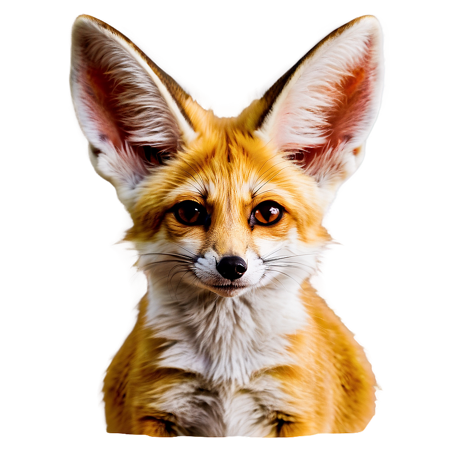 Fennec Fox With Sand Background Png 06262024