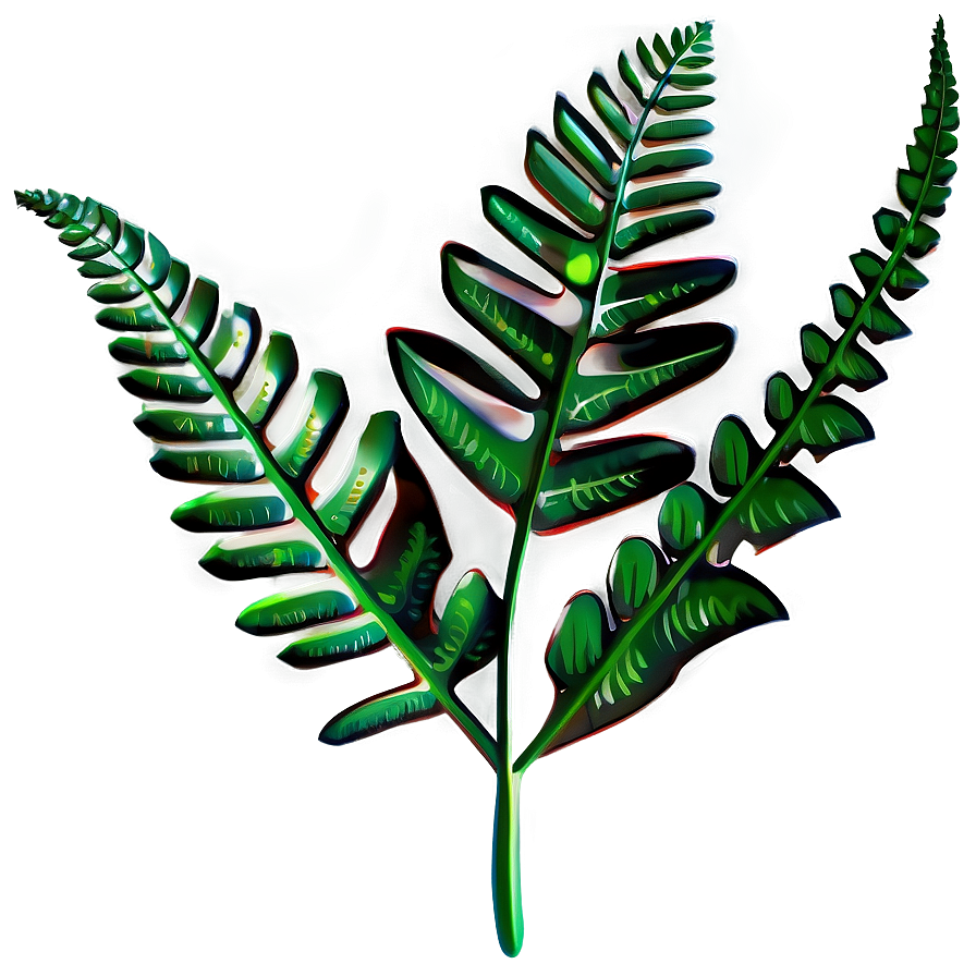 Fern Leaf Illustration Png 1