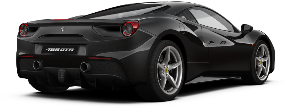 Ferrari488 G T B Rear View