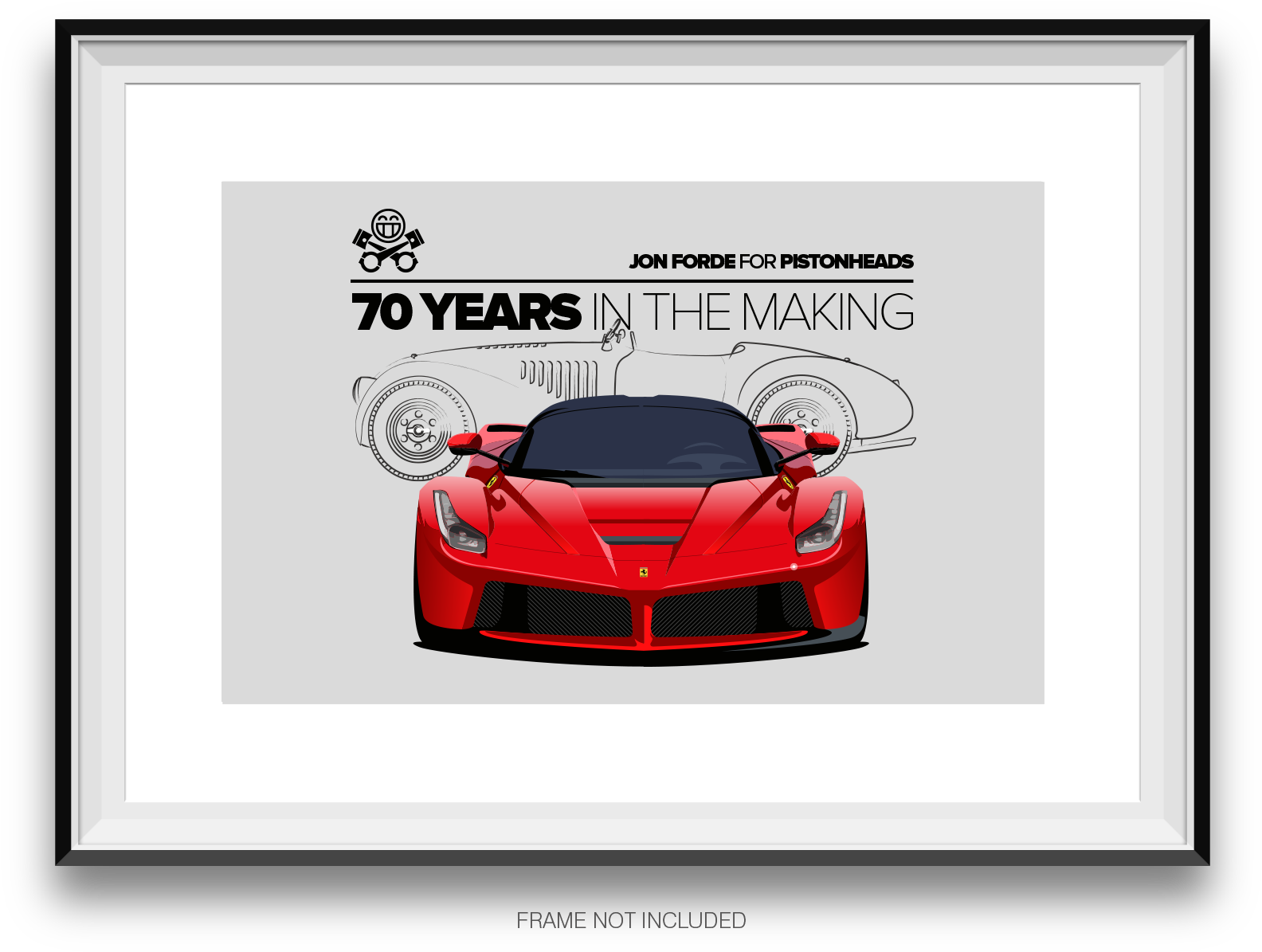 Ferrari70 Years In The Making Artwork