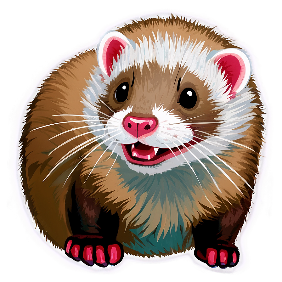 Ferret Clipart Png 06242024