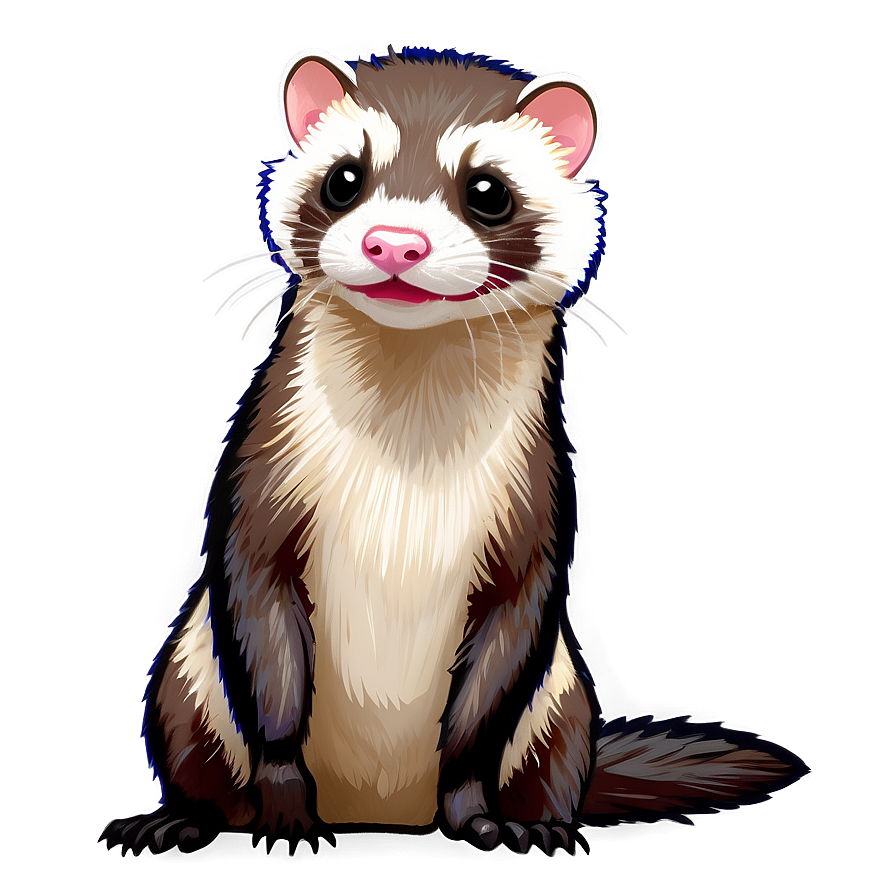 Ferret Clipart Png 06242024