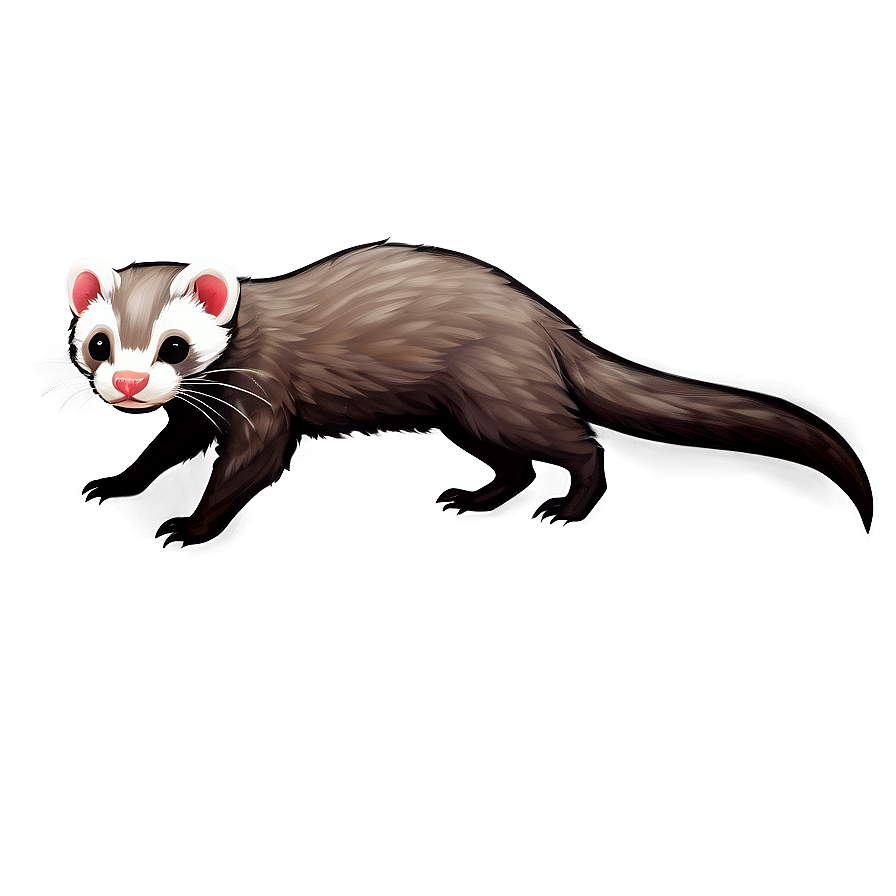 Ferret Mascot Png 06242024