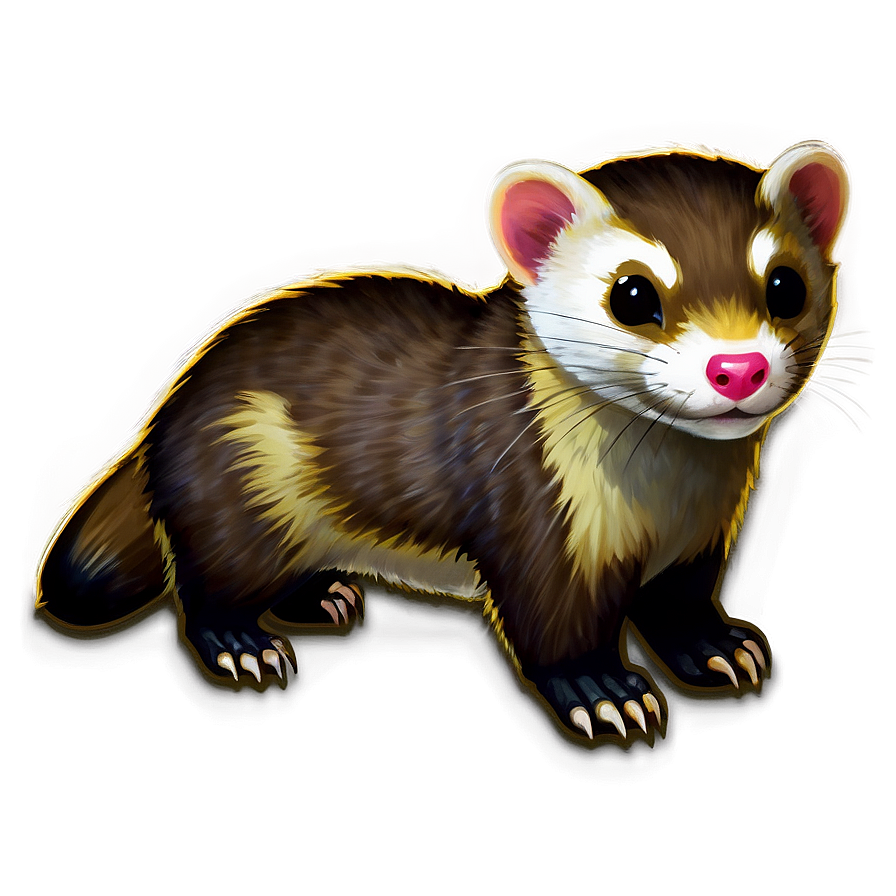 Ferret Mascot Png Qcx20