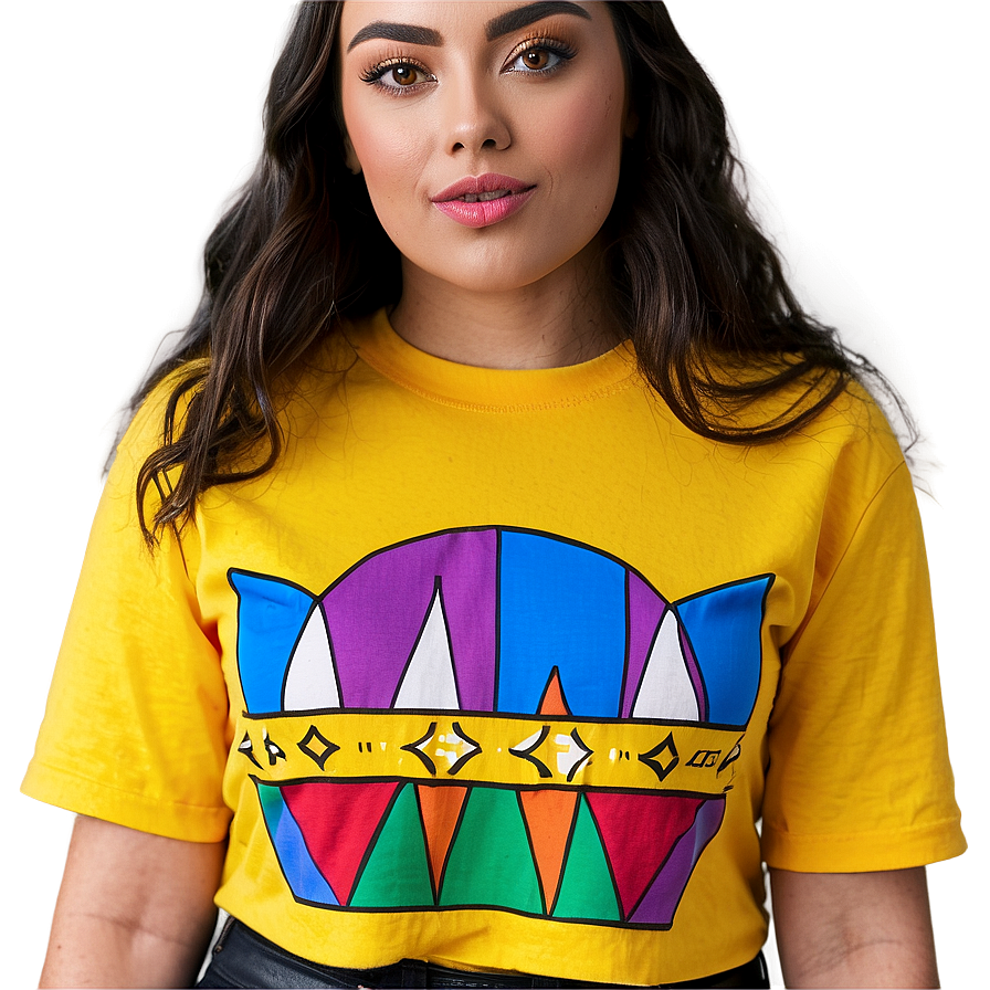 Festival Inspired Graphic Tee Png 06272024