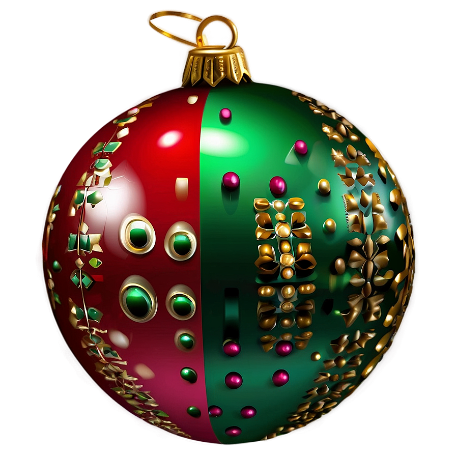 Festive Baubles Clipart Png 06292024