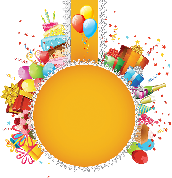 Festive Birthday Background Template