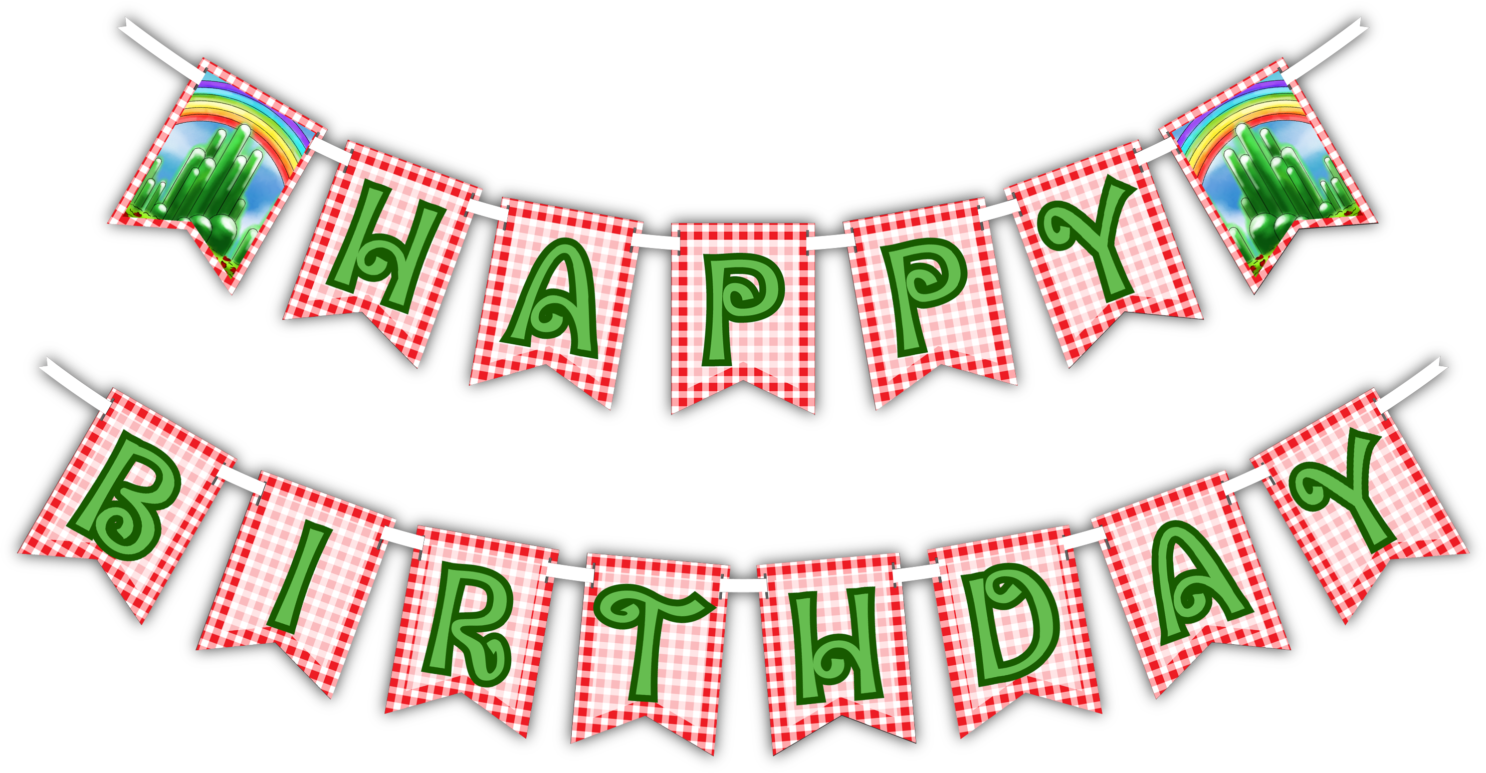 Festive Birthday Banner