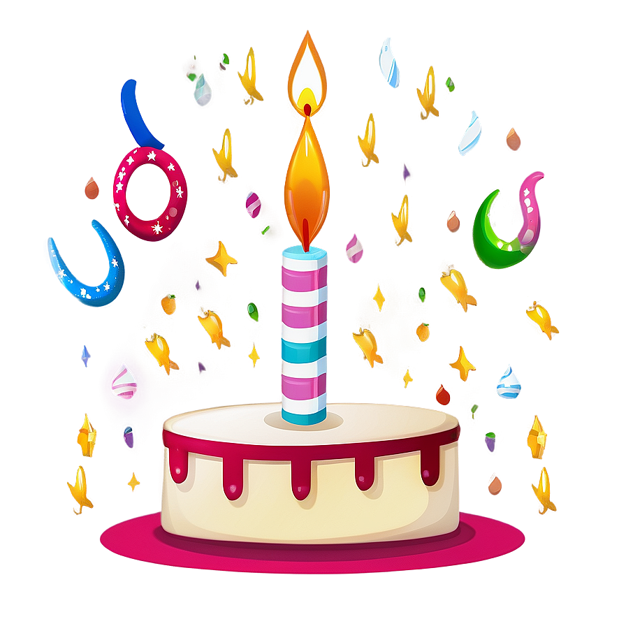 Festive Birthday Emoji Png 98