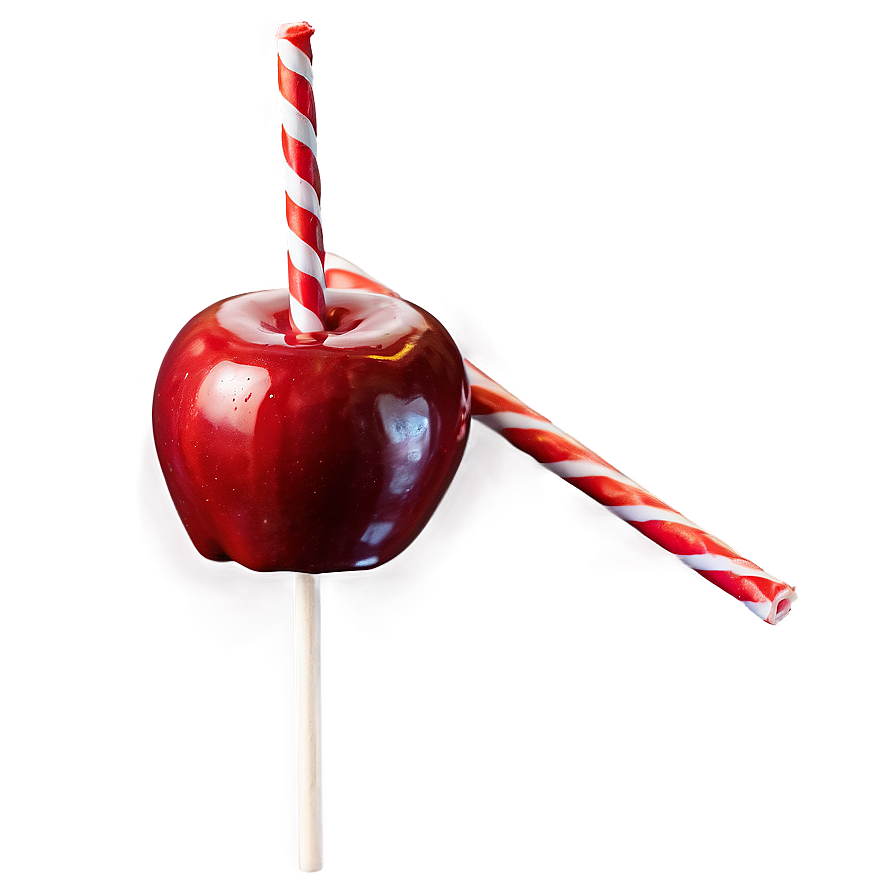 Festive Candy Apple Png Fow71