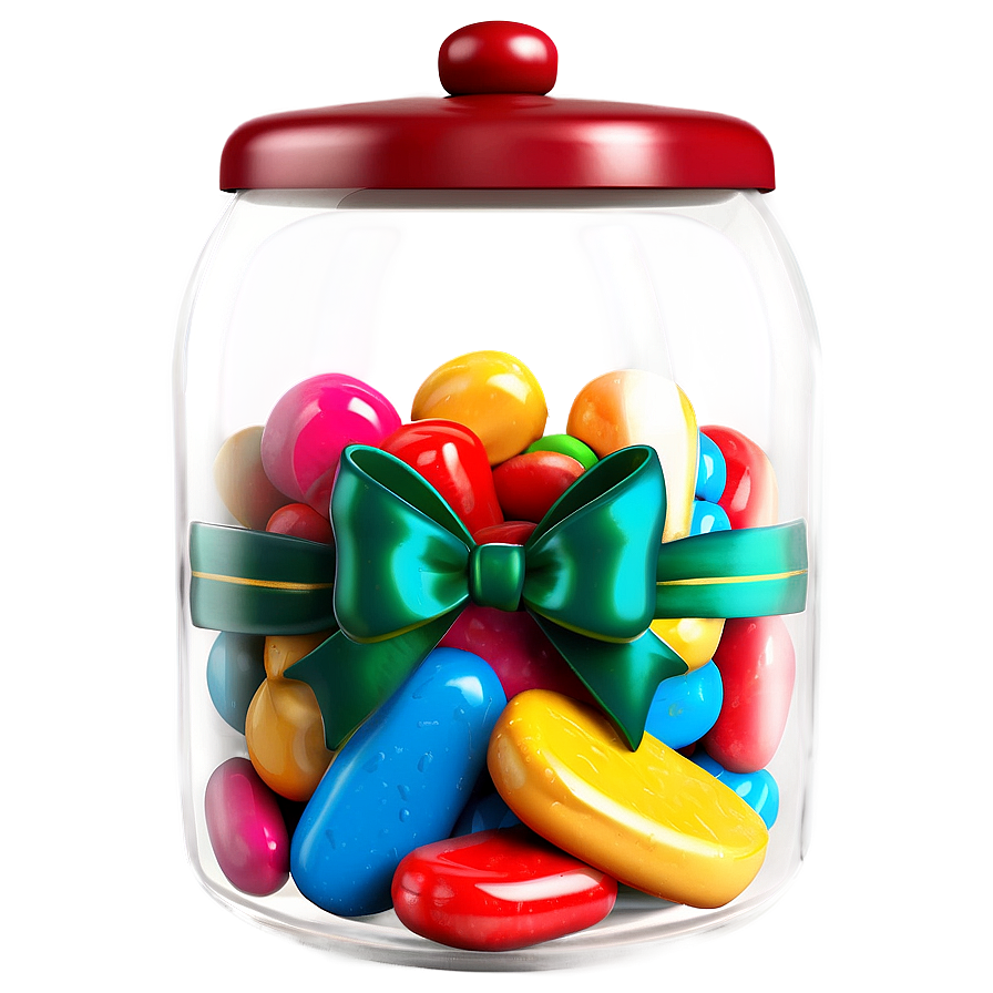 Festive Candy Jar Png 49