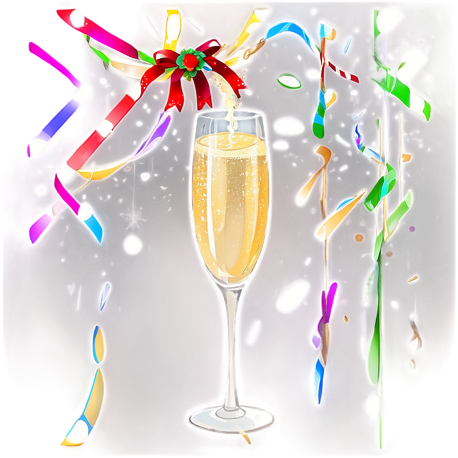 Festive Champagne Pour Png Dty13