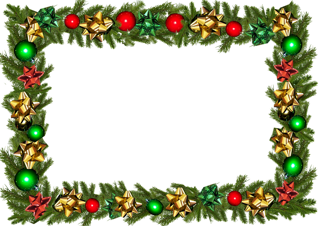 Festive Christmas Frame