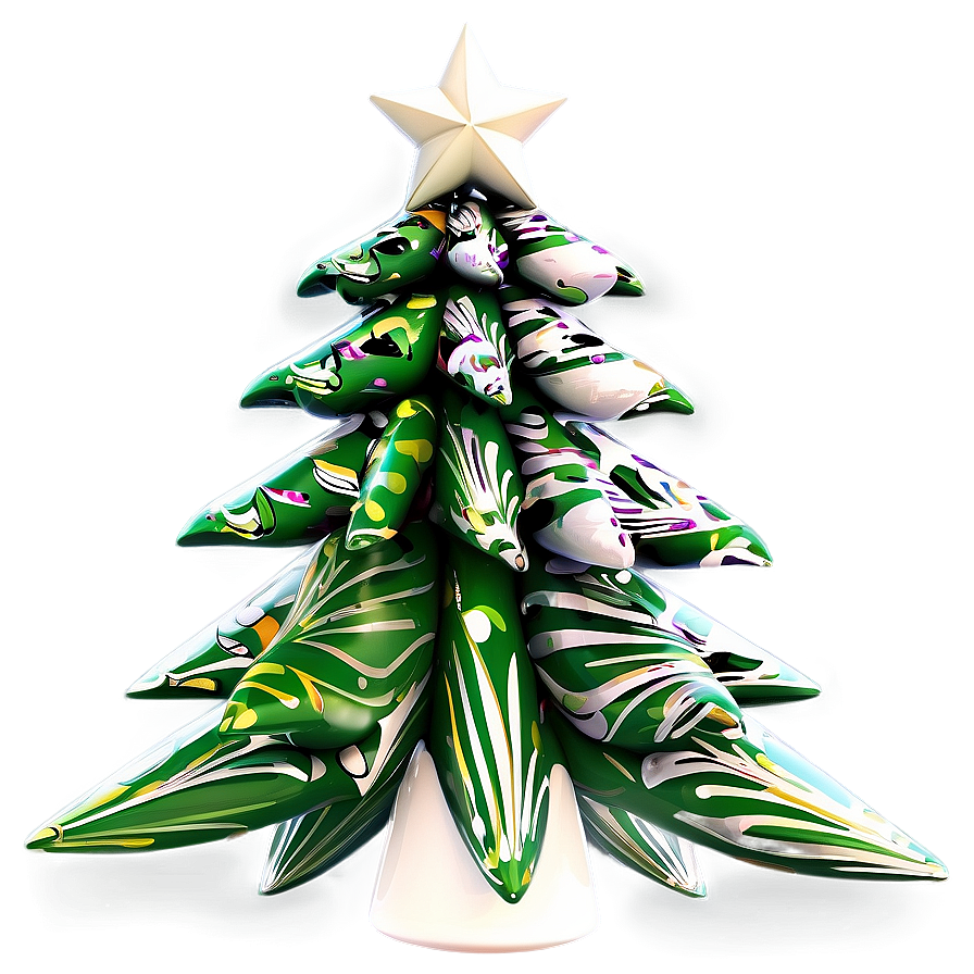 Festive Christmas Tree Png Dua