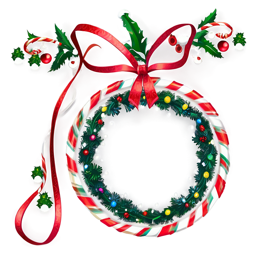 Festive Circle Frame Png 66