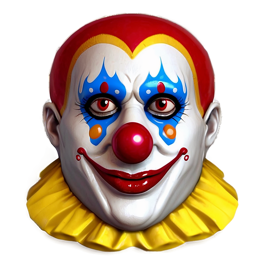 Festive Clown Mask Png Yfi