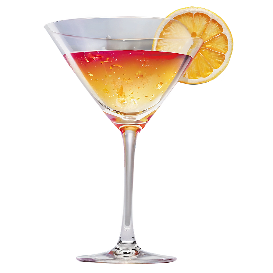 Festive Cocktail Glass Png Eas8