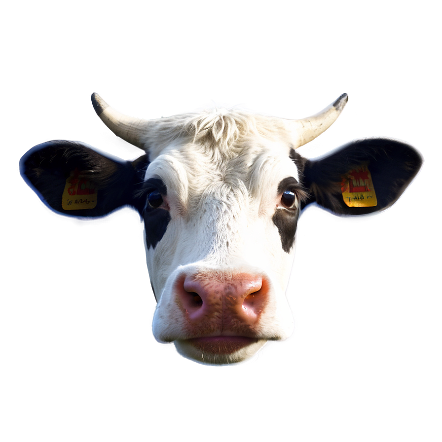 Festive Cow Face Png Hvp75