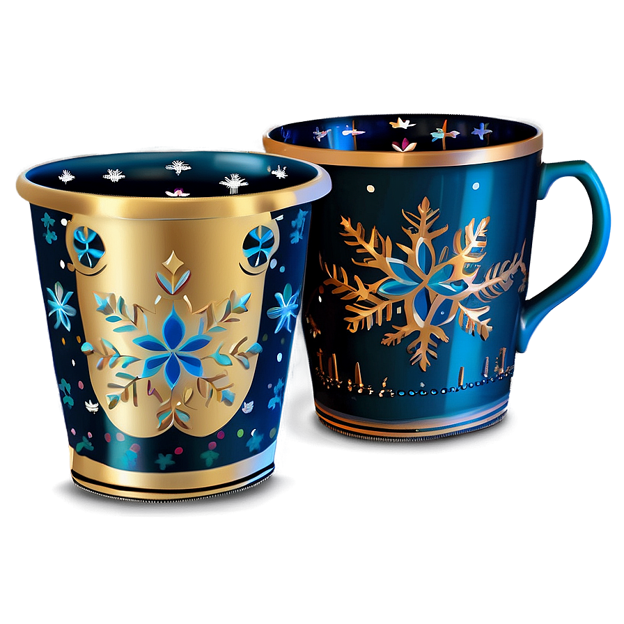 Festive Cups Png 06242024