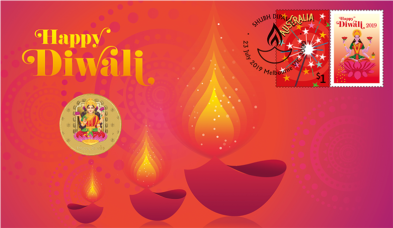 Festive Diwali Greeting Design