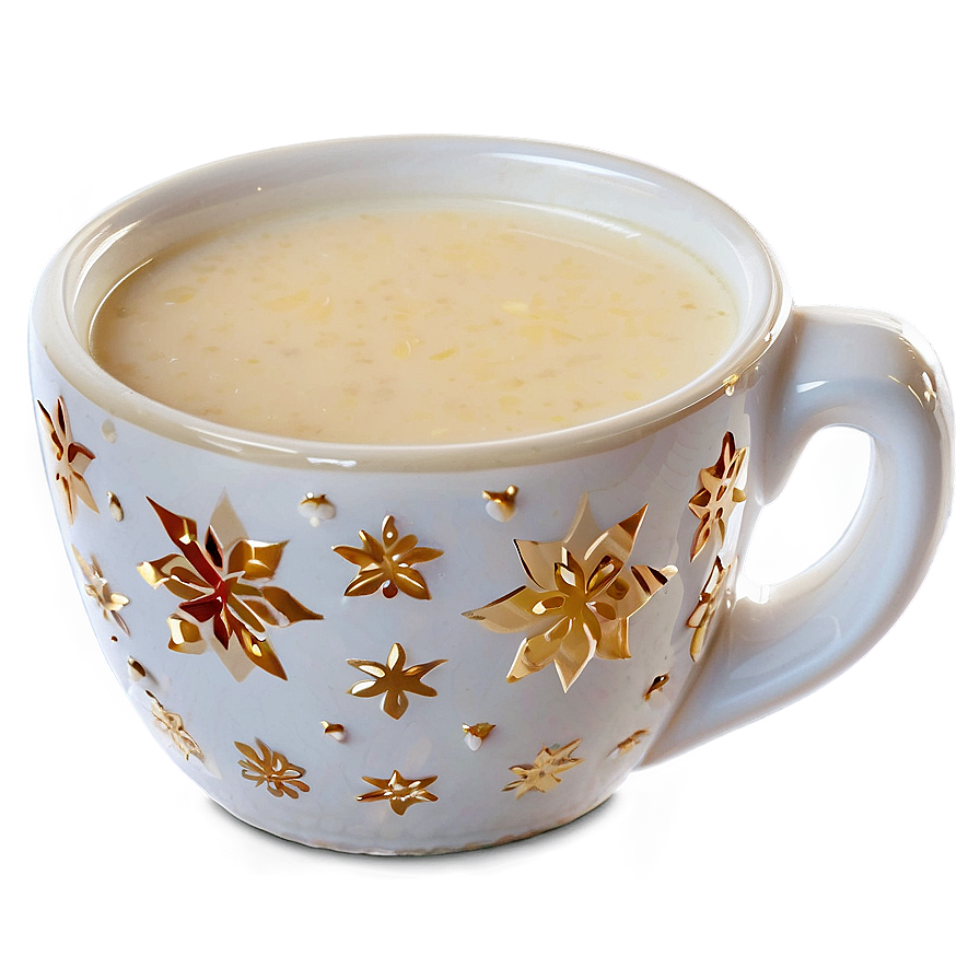 Festive Eggnog Mug Png 91