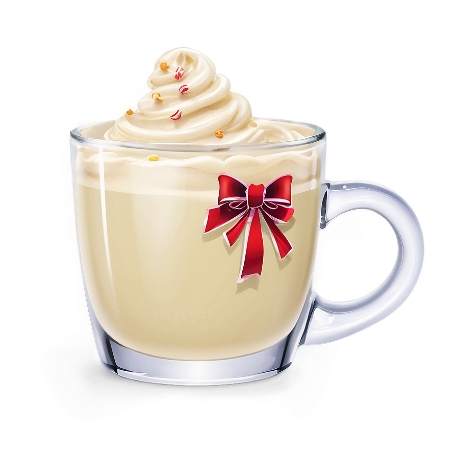 Festive Eggnog Mug Png Fvm