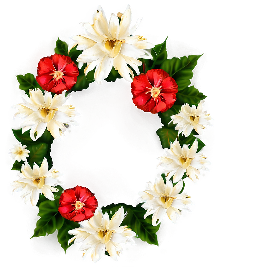 Festive Flower Frame Png Iuv82