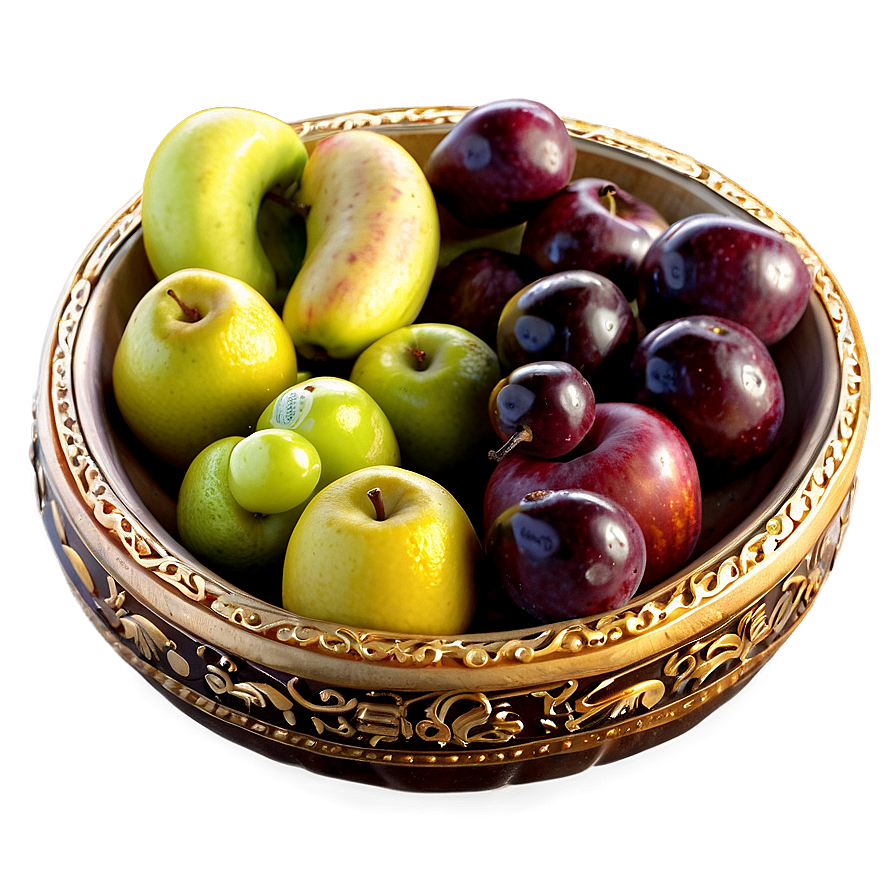 Festive Fruit Bowl Png 06132024