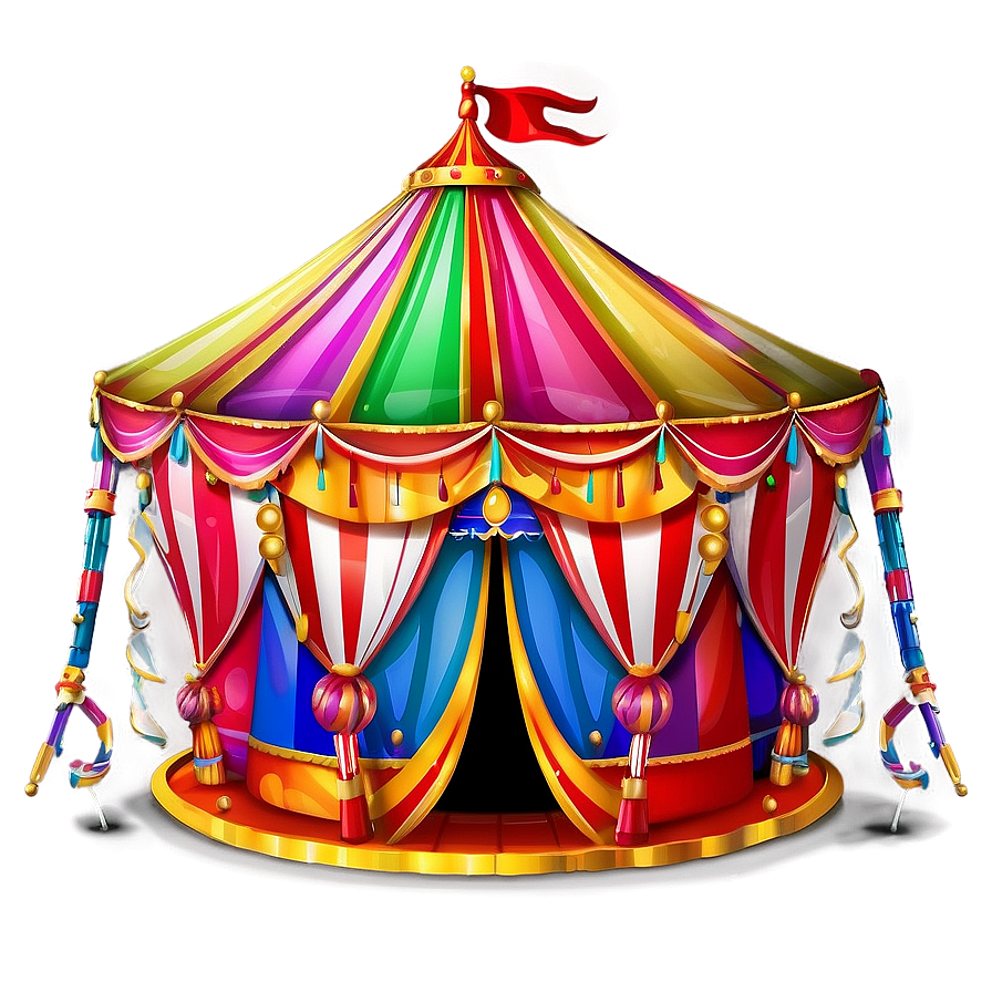 Festive Fun Circus Tent Png Fha