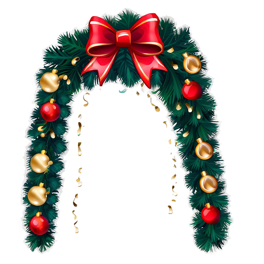 Festive Garland Png Vtj