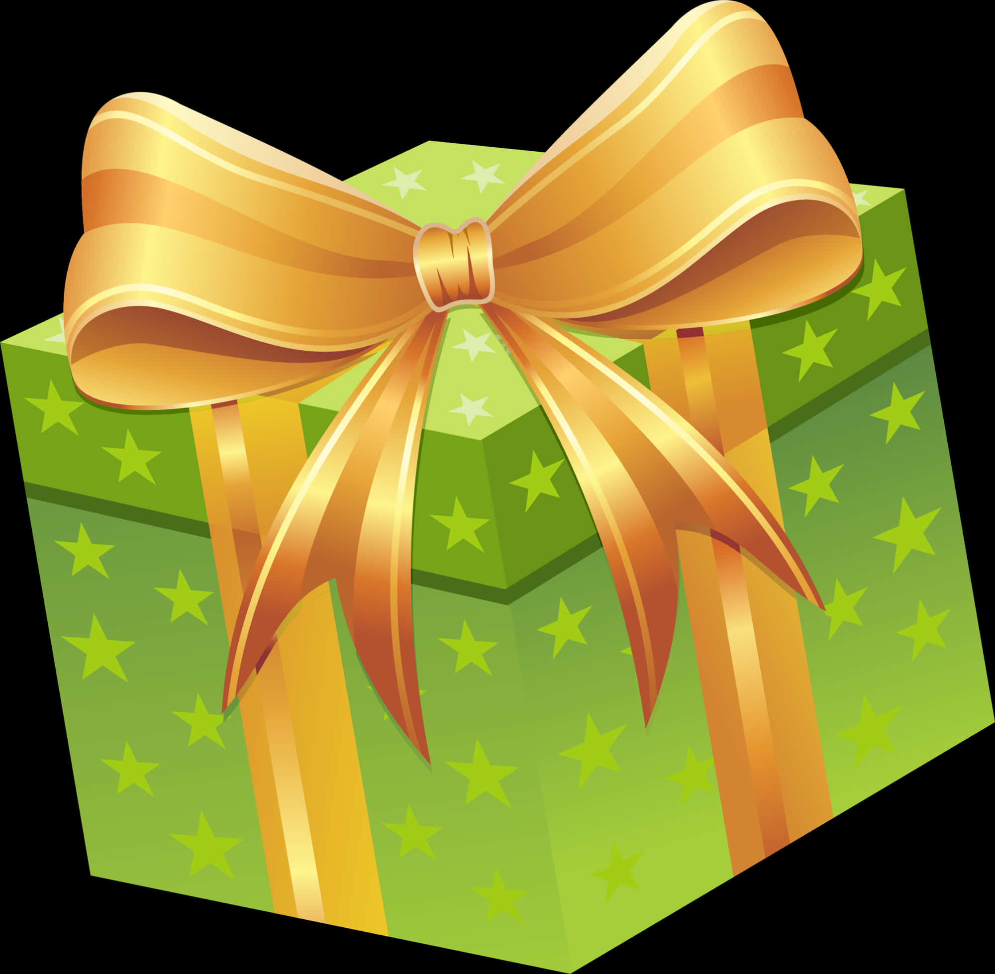 Festive Gift Boxwith Golden Ribbon