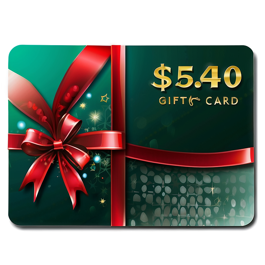 Festive Gift Card Png Fpi